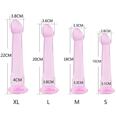 المقابس الشرجية للبروستاتا المهبلية G Spot ألعاب جنسية مع قاعدة شفط قوية