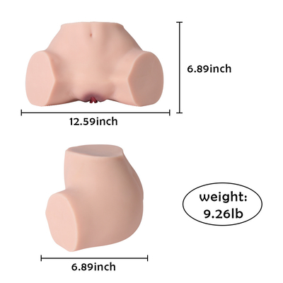 أعلى المبيعات جيب كس رجل الاستمناء 2.5 كيلوجرام الحب دمية الجنس واقعية نصف الجسم الجنس دمية