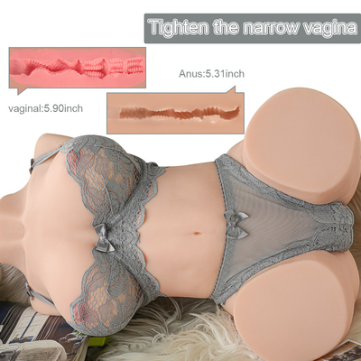 المصنع مباشرة 7.5 كجم كس يستمني المنتجات الجنسية نصف الجذع للرجل دمى الجنس الكبار