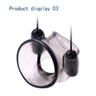 مجانا TPE G Spot Adult Products الذكور الاهتزاز القضيب القضيب حلقة القضيب