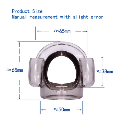 مجانا TPE G Spot Adult Products الذكور الاهتزاز القضيب القضيب حلقة القضيب