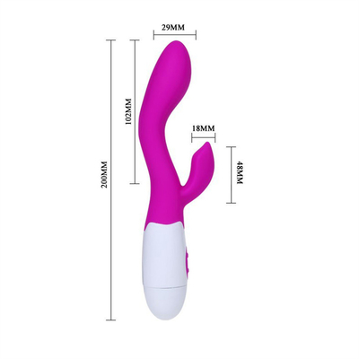 بيع ساخن G Spot Dildo شكل الوردة الاهتزاز ألعاب جنسية للنساء