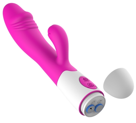 بيع ساخن G Spot Dildo شكل الوردة الاهتزاز ألعاب جنسية للنساء