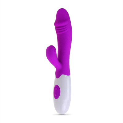 بيع ساخن G Spot Dildo شكل الوردة الاهتزاز ألعاب جنسية للنساء