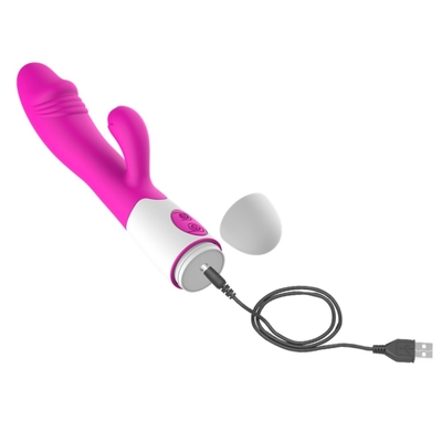 بيع ساخن G Spot Dildo شكل الوردة الاهتزاز ألعاب جنسية للنساء