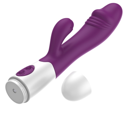 بيع ساخن G Spot Dildo شكل الوردة الاهتزاز ألعاب جنسية للنساء