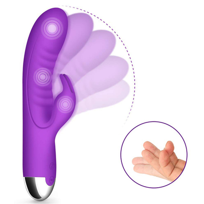 جهاز تدليك المهبل بالمركز الـ G القابل لإعادة الشحن (USB) وحدة تدليك البظر (Clitoris) وحدة تدليك أرنب للنساء