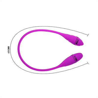 أجهزة الهزاز المزدوجة الشرجية 6 أجهزة الهزاز متعددة السرعات G-spot Vibrator البيضة القابلة لإعادة الشحن الهزاز البظر للأزواج