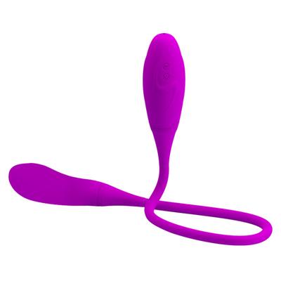 أجهزة الهزاز المزدوجة الشرجية 6 أجهزة الهزاز متعددة السرعات G-spot Vibrator البيضة القابلة لإعادة الشحن الهزاز البظر للأزواج