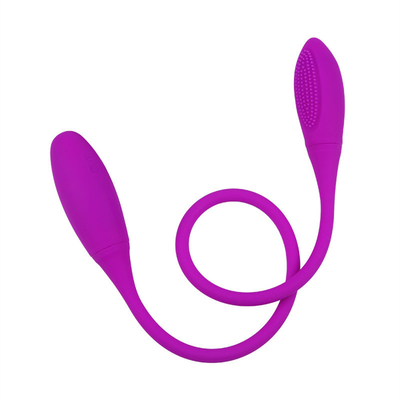أجهزة الهزاز المزدوجة الشرجية 6 أجهزة الهزاز متعددة السرعات G-spot Vibrator البيضة القابلة لإعادة الشحن الهزاز البظر للأزواج