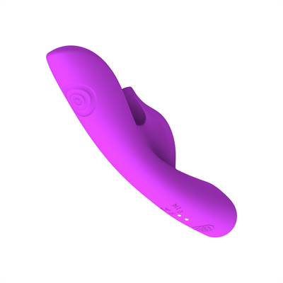 الاهتزازات الساخنة السرية مع وظيفة الضغط الجانبي المزدوج فيجينا G Spot Rabbit Vibrator Adult Sex Toy للنساء