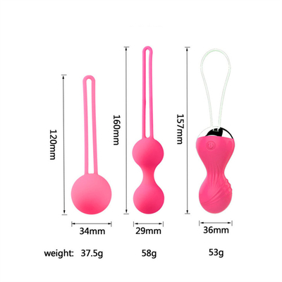 المهبل السيليكون Kegel التمارين المهبل كرة كيغل لممارسات أرضية الحوض الإناث