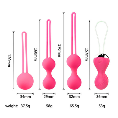 المهبل السيليكون Kegel التمارين المهبل كرة كيغل لممارسات أرضية الحوض الإناث