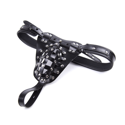 الرجال الساخنة العفة الفولاذ الملابس الداخلية BDSM لعبة جنسية للرجل BDSM العفة حزام