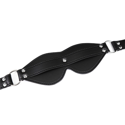BDSM قناع العين عبودية PU جلدية SM لعبة لعب عصابات مثيرة للرجال