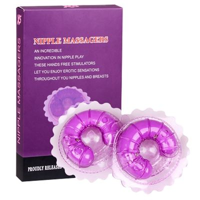 جهاز تدليك هزاز للبيض من السيليكون لتكبير الثدي للنساء من Purple Bullet