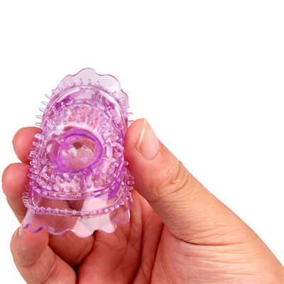 جهاز تدليك هزاز للبيض من السيليكون لتكبير الثدي للنساء من Purple Bullet