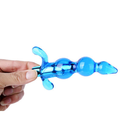 TPE Beads الشرج الجنس لعب هزاز لينة تدليك البروستاتا 1 سرعة الاهتزاز