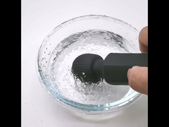 هزاز قابل لإعادة الشحن - 20 نمطًا و8 سرعات - البظر الهزاز على شكل عصا G-Spot، ألعاب جنسية، هزاز لمتعتها، هزاز هادئ وصغير، دسار، مدلك عصا شخصية، ألعاب نسائية للبالغين (أسود)